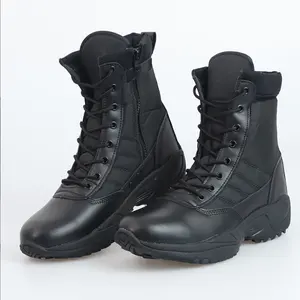 TSB009民用男士高品质品牌皮靴特种值班男士战术沙漠战斗男靴户外鞋