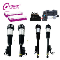 Kit de Amortiguadores de Aire COMOOL A2213209313 A2213205513 con Bloque de Válvulas del Compresor para Mercedes Benz Clase S W221