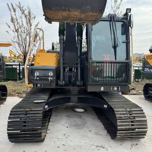 รถขุดตีนตะขาบ Volvo EC140D มือสอง 14 ตัน รถขุดไฮดรอลิก ชั่วโมงการใช้งานต่ำ เครื่องจักรก่อสร้างสำหรับงานดิน มีสินค้าในสต็อก - Product Image 6