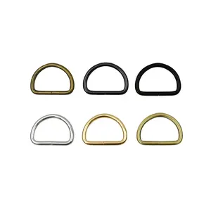 XINSHENG Custom Luggage Accessories Hardware Parts Wire Metal Buckle D Ring