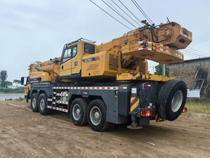 Grúa sobre orugas usada XCT80L5 90Ton 2018, contrapeso de 13,7 toneladas, pluma telescópica de 65,5 M, caja de cambios de Motor de superficie de carretera completa - Product Image 3