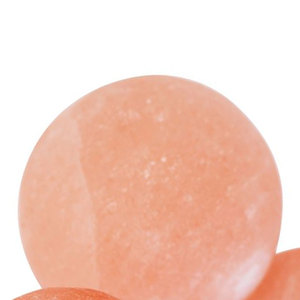 High Quality Round Pink Rock Salt Massage Stone Handmade Natural Himalayan Eco-Friendly <b>Bar</b> For Skin Softening Heated <b>Cool</b> - Product Image 5