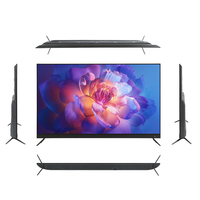 Televisor inteligente QLED 4K sin marco con retroiluminación LED