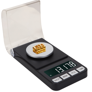 Balance de précision en plastique pour bijoux, diamants et or, Rajasthan 10g 0,001g, mini balance de poche portable - Product Image 1