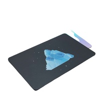 Autocollant holographique personnalisé 215 NFC pour carte d'identité professionnelle numérique intelligente, effet holographique à chaud