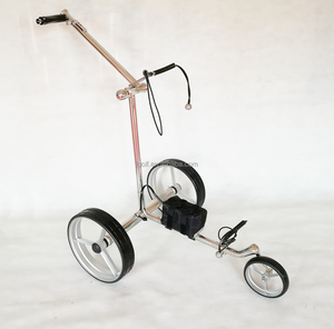 Carrello da Golf Elettrico in Acciaio Inox 304 con Design Portatile - Product Image 1