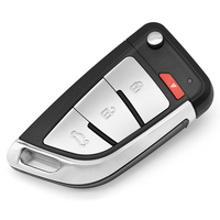 Clé de voiture télécommandée Xhorse Flip XKKF20EN de remplacement automatique 433Mhz 315Mhz pour véhicule