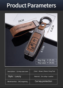 Funda para Llave de Coche con Botones para Honda Civic Accord HR-V CR-V <span class=keywords><strong>CRV</strong></span> 2022 2023, Carcasa para Llave de 4 y 5 Botones, Accesorios para Coche - Product Image 6