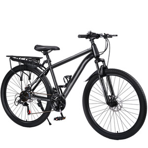 Bicicletas de velocidad variable para hombres y mujeres adultos Bicicletas de 21 velocidades Frenos de disco ligeros, absorción de impacto con cableado interno - Product Image 2