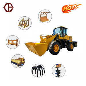 Ekskavator pemuat roda sekop pencampur beton yang dibongkar - Product Image 2