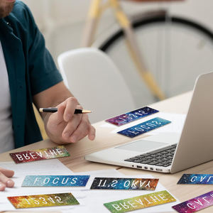 Xuri Minimalist Stress Relief Stickers Clean Lines Calm Colors Breathe Focus Cues Parfait pour la réduction de l'anxiété Espace de travail Relax - Product Image 4