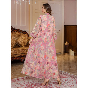 Vestidos de Noche para Mujer, Túnica Larga Árabe Bordada, Jalabiya para Fiesta, Eid, Ramadán, Marroquí, Dubai, Abayas, Caftán Tradicional - Product Image 2