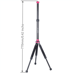 Trépied de table universel léger Manbily MT-02+LR-252 <span class=keywords><strong>avec</strong></span> perche à selfie monopode pour appareil photo reflex numérique - Product Image 2