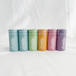 Tubo desodorante personalizado con precio de fábrica respetuoso con el medio ambiente, caja de almacenamiento de cosméticos para maquillaje, tubo de papel de bálsamo labial giratorio - Product Image 5