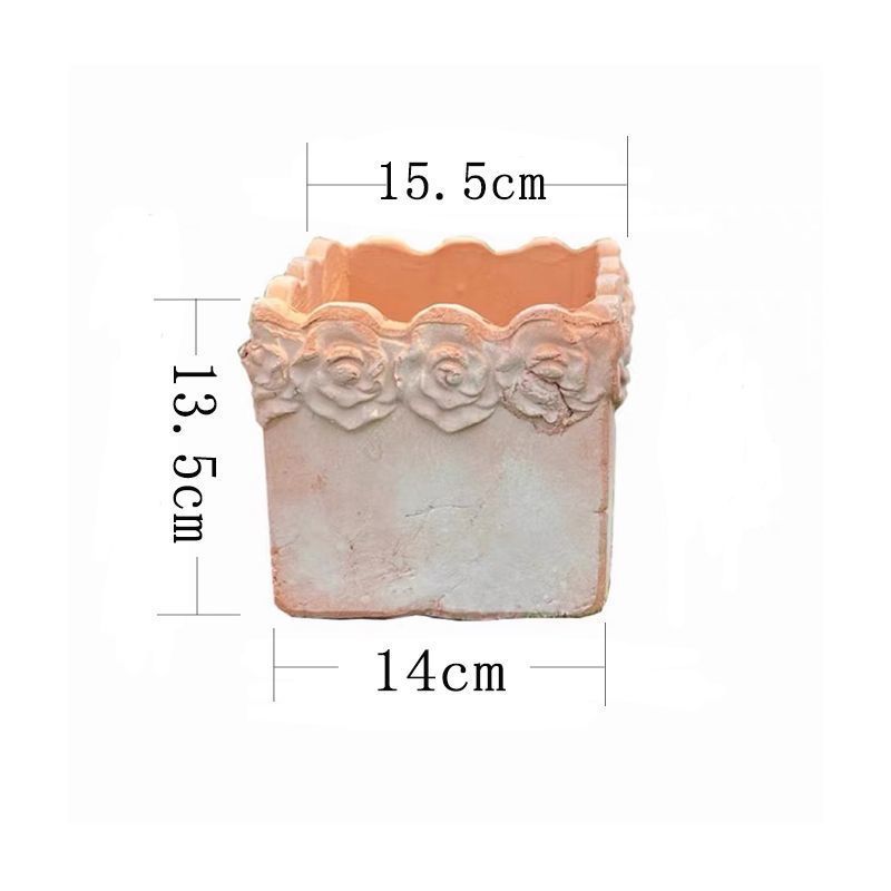 Rose bridal veil square basin 155135