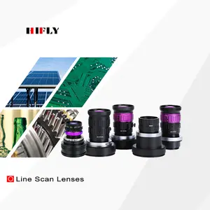 다중 배율 범위 4K 25mm F4-22 0.015-0.175X 라인 스캔 렌즈