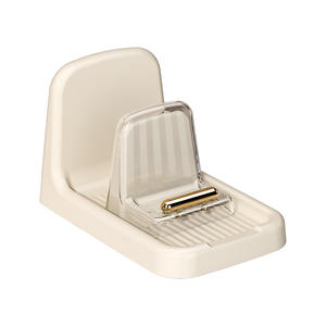 Haute qualité comptoir cuillère support de rangement reste en plastique Durable ustensile étagère cuisine multifonction Pot couvercle support - Product Image 6