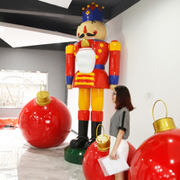 Offre Spéciale Noël casse-noisette extérieur casse-noisette soldat vacances décoration taille réelle casse-noisette