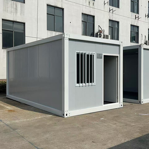 โมดูลตู้คอนเทนเนอร์แบบแบน40ft 10FT 20FT หรูหราทันสมัยบ้านโมดูลสำเร็จรูป - Product Image 3