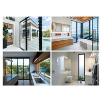 Ventanas de Aluminio con Marco de Aluminio, Diseño Prefabricado, Estándar Australiano, Precio de Fabricante AMJ