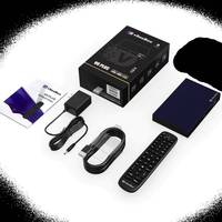 GUARANTEED_VseeBox V5 Pro 6PLUS Quad Core 8K Lecteur multimédia en streaming 64 Go Android 14 Boîtier TV Fonctionnalité multi-écrans