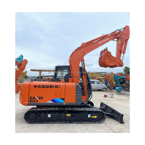 Excavadora Hitachi ZX60 Usada en Excelentes Condiciones, Máquina Original Hitachi de Segunda Mano, Excavadora Hidráulica de 6 Toneladas - Product Image 1