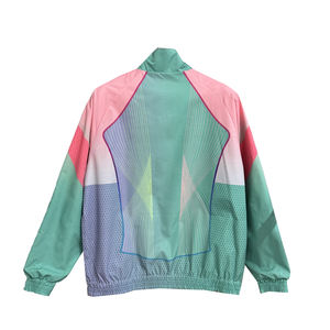 卸売 新品 リバーシブル サッカー スポーツ ウィンドブレーカー - タイ製、防風、2つのスタイルが1つの服に - Product Image 5