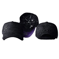 Nuevas Gorras de Béisbol Personalizadas de 5 Paneles con Forro de Satén Negro, Gorras de Gamuza, 31 Gorras MAGO FOREVER con Logotipo Bordado