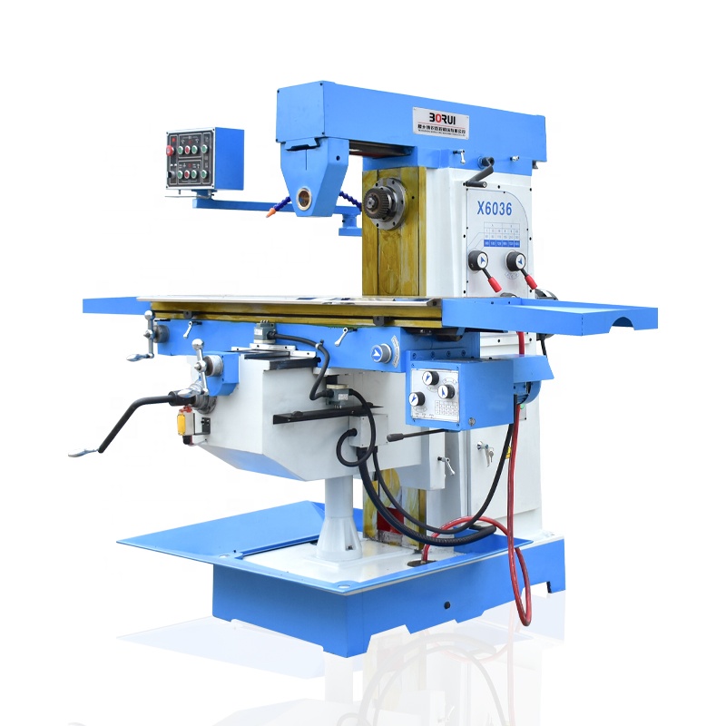 X6036 Высокоточный горизонтальный металлический универсальный фрезерный станок с подъемным столом