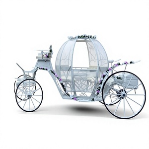 Chariot de princesse Cendrillon de haute qualité, style citrouille, pour Quinceañera, Noël, mariages, prix d'usine, vente en Australie - Product Image 1