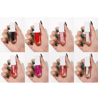 Fabricants de logo personnalisé vente en gros aromatisant brillant de base pour les lèvres maquillaje huile pour les lèvres végétalienne repulpante de marque privée