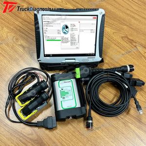 Cable de Prueba VOCOM 88890300 con Programación de ECU para Herramienta de Diagnóstico de Camiones Volvo, Renault/Mack y Laptop CF19, Listo para Usar - Product Image 1