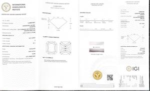 Diamant CVD cultivé en laboratoire, certifié IGI, radiant, 0,81 ct, couleur E, pureté VS1, non monté - Product Image 4
