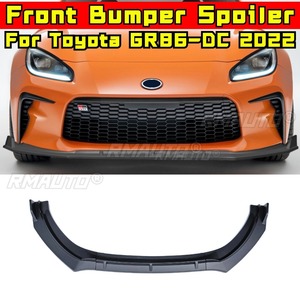 <b>Car</b> Front Bumper Lip <b>Diffuser</b> Spoiler Glossy Black Modification Part for Toyota GR86-DC 2022 Bumper Protector <b>Car</b> Accessories - Product Image 4