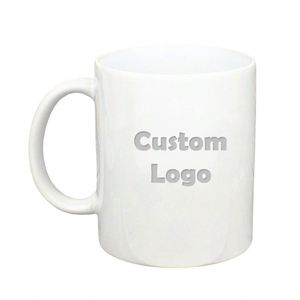 Mug en céramique blanche de 11 oz pour sublimation, vente en gros d'usine, haute qualité, personnalisable avec logo sur mesure - Product Image 1