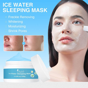 Masque de sommeil hydratant à l'eau glacée, Logo personnalisé, masque au collagène, marque privée, masque à l'eau glacée humide - Product Image 4
