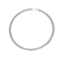 Joyería de acero inoxidable Simple clásico estilo Punky pulsera de cadena geométrica Hip Hop moda para hombres mujeres Idea de regalo de moda