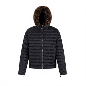 Chaqueta con Capucha Estilo Americano Retro, Desmontable, con Botones Grandes, Chaqueta de Invierno Cálida y Holgada para Hombre y <span class=keywords><strong>Mujer</strong></span>, Diseño 3D - Product Image 1