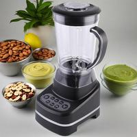 700W professionnel Heavy Duty Portable Commercial Blender en acier inoxydable vitesse variable 1.5L capacité usage domestique