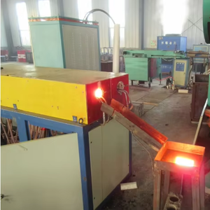 Horno de calentamiento por inducción de 1500kg, calentamiento de cobre y latón para extrusión, horno de calentamiento por inducción inteligente Digital para forja - Product Image 1