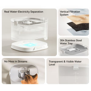 Fontanella per Cani Cheerble Pumpless MagDrive a Doppia Modalità con Timer Continuo 4L D1 Distributore Automatico Ciotola per Animali - Product Image 4