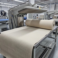 Rouleau de feutre Nomex résistant à la chaleur, épaisseur 15 mm, 1,5 m x 10 m, rembourrage sous-feutre pour machine à repasser industrielle