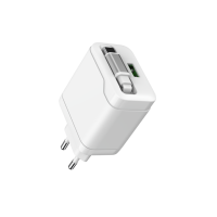 Chargeur rapide GaN 30W PD Type-C avec câble rétractable pour téléphones iPhone Samsung, chargeur USB C PPS à charge rapide