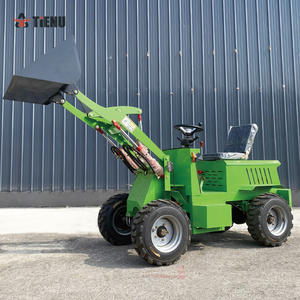 Kustom kecil listrik Mini Front End <span class=keywords><strong>Loader</strong></span> empat roda penggerak <span class=keywords><strong>650</strong></span> kg 700 Kg Mini selip Steer <span class=keywords><strong>Loader</strong></span> - Product Image 4