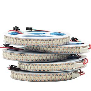 WS2812 WS2812b แถบไฟ LED ชนิดยืดหยุ่น5V 144LEDs/M SMD5050 rgbic สำหรับตกแต่งบาร์ KTV ไฟแถบ LED ที่ระบุได้ - Product Image 4