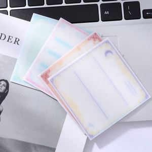 Wholesale Transparent Sticky Note With Shining Diamond Effect Stationery <b>Memo</b> <b>Pad</b> With Top Sticky 3*3 - Product Image 2