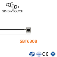 Mini Celda de Carga Tipo S 1.0-2.0mV/V 5-12V de Acero Inoxidable, Sensor de Fuerza de Tensión y Compresión para Sensor de Tensión de Empuje y Tracción