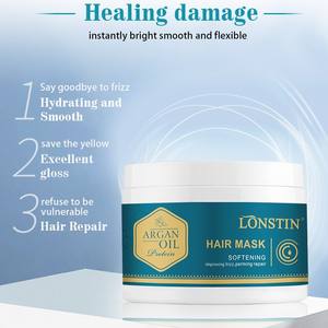 Mascarilla de queratina Antifrizz de etiqueta privada profesional Mascarilla Capilar De Keratina Para Cabello Rizado En Sudamérica - Product Image 3