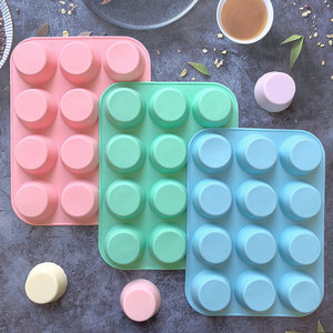 <span class=keywords><strong>Molde</strong></span> de Silicona Antiadherente para 6/12/24 Muffins, Galletas, Chocolates, Dulces, Cupcakes <span class=keywords><strong>Jumbo</strong></span>, Moldes para Hornear Pasteles - Product Image 6