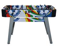 Table de baby-foot d'intérieur 4FT avec compteur de scores manuel, construction en MDF et PVC